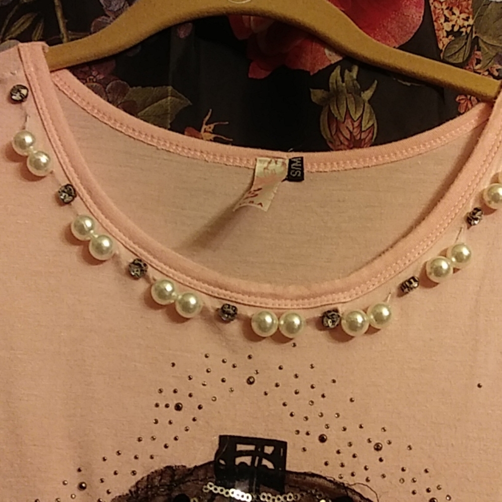 3 for $15 sequin tee - Picture 3 of 8